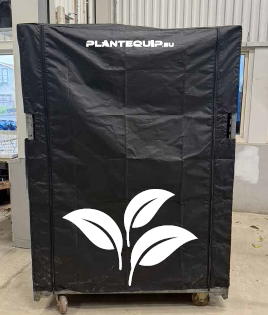 CC-Cover on a loaded trolley in a plant workshop