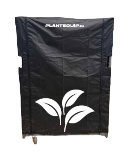 [PE-CC-Cover] Cover Danish trolley (CC) black wind-resistant (h*w*d) 173*135*58 cm
